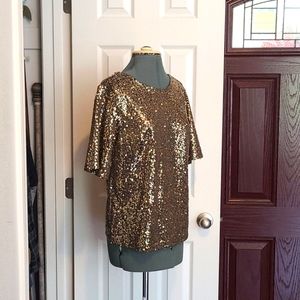 Cato metallic blouse Size S